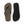 Brown Paisley Unisex Flip Flops - Summer Beach - Dipaliz - Slippers