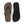Brown Paisley Unisex Flip Flops - Summer Beach - Dipaliz - Slippers
