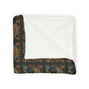 Paisley Pattern Soft Polyester Blanket - Dipaliz - Blankets
