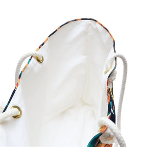 Vibrant Paisley Pattern Weekender Bag - Beach Tote - Dipaliz - Bags