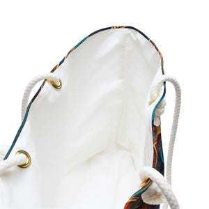 Oversized Paisley Pattern Weekender Bag - Beach Tote - Dipaliz - Bags