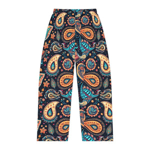 Paisley Pattern Women’s Pajama Pants (aop) - Pajamas