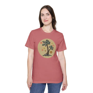 Unisex Deluxe Palm Tree t Shirt - Cotton Vacation Tee - Dipaliz - T-shirts