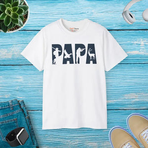 Bold Papa Unisex Ultra Cotton Tee - Father’s Day Gift - Dipaliz - White / s - T-shirts