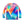 Colorful Prism Geometric Pattern Women’s Long Sleeve V-neck Shirt (aop) - T-shirts