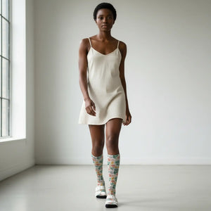 Dipaliz Pastel Flowers Socks – Eco-friendly Gifts