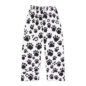 Paw Print Pattern Women’s Pajama Pants (aop) - Pajamas