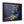 Vibrant Peacock Matte Canvas – Black Frame - Dipaliz - Posters Prints & Visual Artwork