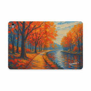 Dipaliz Personalized Autumn Riverwalk Tablet Folio Case - Computer Accessories