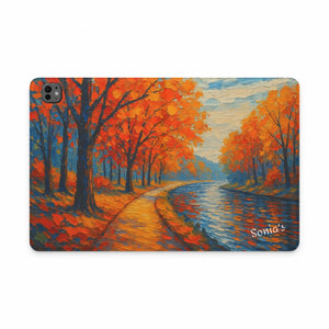 Dipaliz Personalized Autumn Riverwalk Tablet Folio Case - Computer Accessories