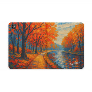 Dipaliz Personalized Autumn Riverwalk Tablet Folio Case - Computer Accessories