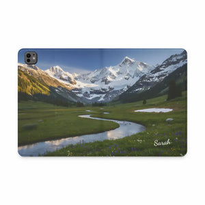 Dipaliz Personalized Mountain Valley Tablet Folio Case - Computer Accessories