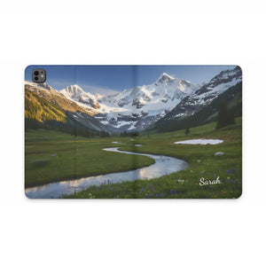 Dipaliz Personalized Mountain Valley Tablet Folio Case - Computer Accessories