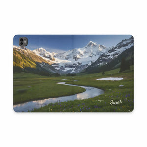 Dipaliz Personalized Mountain Valley Tablet Folio Case - Computer Accessories