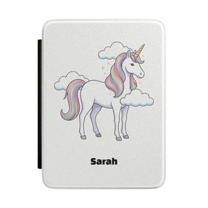 Dipaliz Personalized Unicorn Kindle Case Satin Pu Leather - E-book Reader Cases