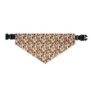 Stylish Pet Bandana Collar - Durable Polyester - Dipaliz - Collars & Harnesses