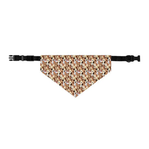 Stylish Pet Bandana Collar - Durable Polyester - Dipaliz - Collars & Harnesses