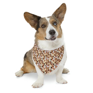 Stylish Pet Bandana Collar - Durable Polyester - Dipaliz - Collars & Harnesses