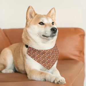 Chic Pet Bandana Collar - Durable Polyester Duck Fabric - Dipaliz - Collars & Harnesses