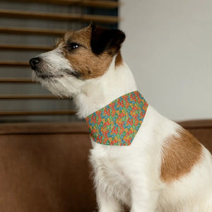 Trendy Pet Bandana Collar - Designer Print - Dipaliz - Collars & Harnesses
