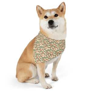 Furry Pet Bandana Collar - Durable Polyester Style - Dipaliz - Collars & Harnesses