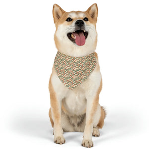 Furry Pet Bandana Collar - Durable Polyester Style - Dipaliz - Collars & Harnesses