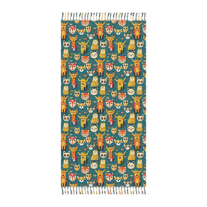 Boho Beach Cloth – Soft Polyester 38x81 - Dipaliz - Towels