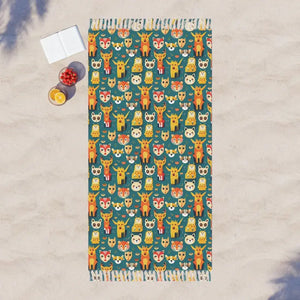 Home Decor - Boho Beach Cloth - Vibrant Outdoor Style - Dipaliz 38’’ × 81’’ / Polyester