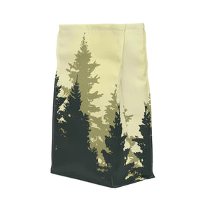 Insulated Neoprene Lunch Bag - Pine Tree Design - Dipaliz - Bags