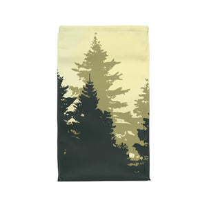 Insulated Neoprene Lunch Bag - Pine Tree Design - Dipaliz - Bags