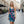 Blue Pattern Sew Dress – Sublimation Cut Style - Dipaliz - Dresses - Xs