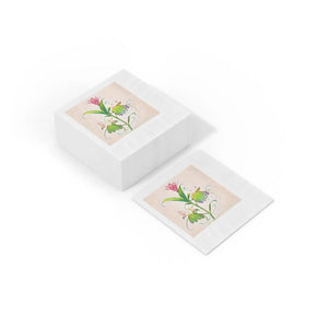 White Coined Napkins – 3 Ply Eco Paper - Dipaliz