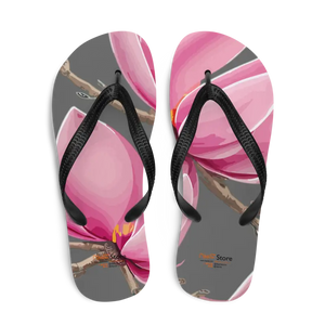 Pink Magnolias Flip Flops Rubber Sole Comfort - Dipaliz - Slippers