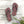 Pink Paisley Unisex Flip Flops - Summer Eva Sole - Dipaliz - Slippers