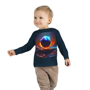 Cosmic Toddler Long Sleeve Tee - Space Adventure - Dipaliz - T-shirts