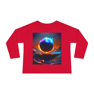 Cosmic Toddler Long Sleeve Tee - Space Adventure - Dipaliz - T-shirts