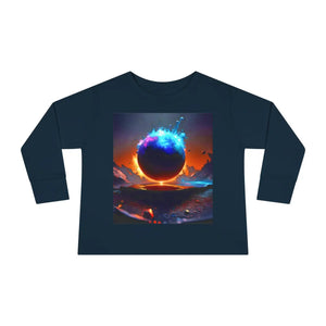 Cosmic Toddler Long Sleeve Tee - Space Adventure - Dipaliz - T-shirts