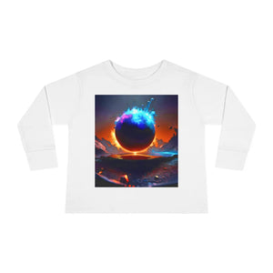 Cosmic Toddler Long Sleeve Tee - Space Adventure - Dipaliz - T-shirts