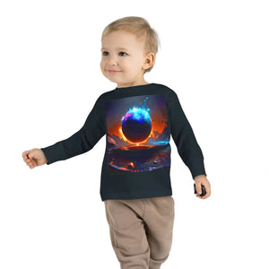 Cosmic Toddler Long Sleeve Tee - Space Adventure - Dipaliz - T-shirts
