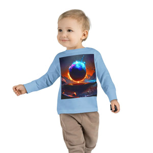 Cosmic Toddler Long Sleeve Tee - Space Adventure - Dipaliz - T-shirts