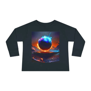Cosmic Toddler Long Sleeve Tee - Space Adventure - Dipaliz - T-shirts