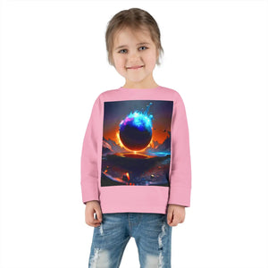 Cosmic Toddler Long Sleeve Tee - Space Adventure - Dipaliz - T-shirts
