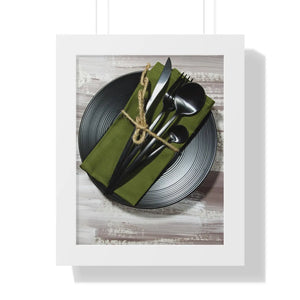 Bold Modern Framed Vertical Poster - Chic Wall Art - Dipaliz - Posters Prints & Visual Artwork