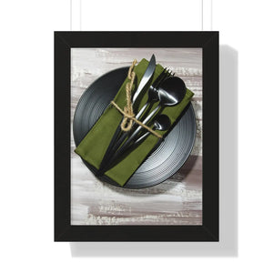 Bold Modern Framed Vertical Poster - Chic Wall Art - Dipaliz - Posters Prints & Visual Artwork