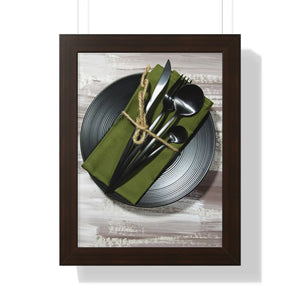 Bold Modern Framed Vertical Poster - Chic Wall Art - Dipaliz - Posters Prints & Visual Artwork