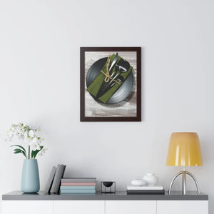Bold Modern Framed Vertical Poster - Chic Wall Art - Dipaliz - Posters Prints & Visual Artwork