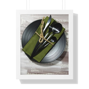 Bold Modern Framed Vertical Poster - Chic Wall Art - Dipaliz - Posters Prints & Visual Artwork