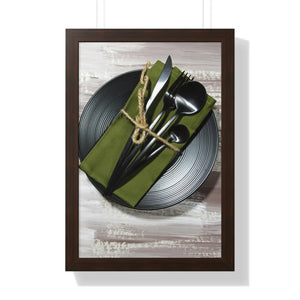 Bold Modern Framed Vertical Poster - Chic Wall Art - Dipaliz - Posters Prints & Visual Artwork