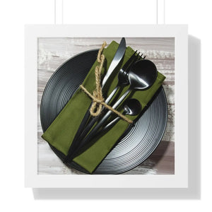 Bold Modern Framed Vertical Poster - Chic Wall Art - Dipaliz - Posters Prints & Visual Artwork