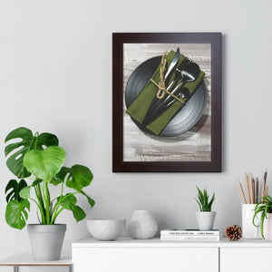 Bold Modern Framed Vertical Poster - Chic Wall Art - Dipaliz - Posters Prints & Visual Artwork
